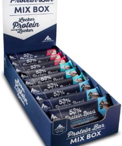 Multipower 53% Protein Boost - Eiweißriegeln 900 g - 24 Gramm Protein pro Riegel - Ideal für Athleten und Fitnessliebhab