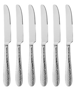 Dessertmesser GRÄWE 6-teilig Edelstahl | Spülmaschinengeeignetes GRÄWE Dessertmesser Set | Edelstahl Dessertmesser GRÄW