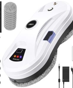 Eznaobo Fensterreinigungsroboter Für Alle Glatten Oberflächen 5600 Pa Saugkraft Intelligente Navigation (B) Eznaobo Fe