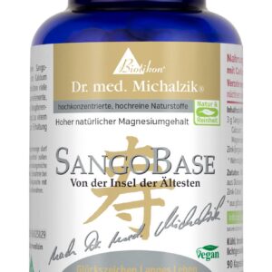 SangoBase aus Okinawa - 90 Kapseln Calcium- und Magnesium-Versorgung ohne Zusatzstoffe - fürAdulten - bei Gesundheitspfl