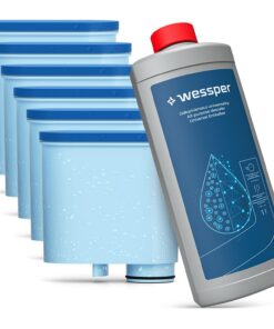 Wessper Kalkfilter für Philips Kaffeevollautomaten 1l Ersetzung von CA6903/10, CA6903/22, Saeco Maschinen