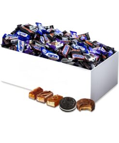 Capico Cookies Mix Box mit Snickers, Mars, Milky Way - Perfect für Familie & Freunde zur Geburtstagsfeier & Buffet (2kg)