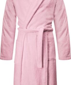 Normani Baumwollbademantel Saunamantel XS-4XL Zweifarbig und Einfarbig mit/K ohne Kapuze