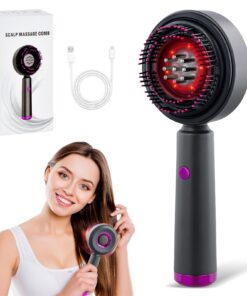 Elektrisches Kopfmassagegerät 2 in 1 Massagemodus für Kopfhautpflege | Wasserdichtes Elektrisches Haarbürstengehäuse mi
