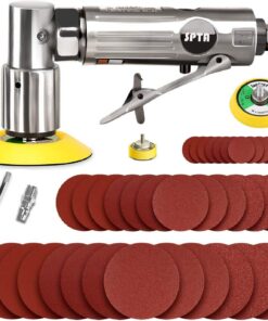 SPTA 80mm Winkelschleifer - Schleifblätter für Profis im Lieferumfang mit 12Officers 80mm Mix Grit Schleifscheiben Schle
