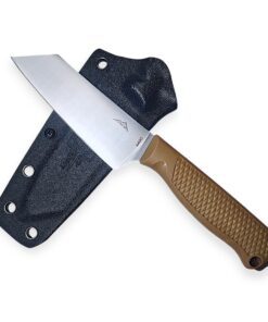 SK Wild Ones® Outdoor Küchenmesser - Feststehende Klinge - für Outdoor Aktivitäten - Idealschneidend - aus 440C-Stahl -