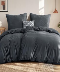 Aisbo Winter Flauschige Warme Bettwäsche Flanell 135x200 OEKO-TEX STANDARD 100 - Teddy Fleece Samt Cashmere Touch 2er Se