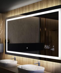 FORAM Led Spiegel Bad -ForEach-Nach Maß - 120x70 - Modernes Design - Für Badezimmer - Auf Individuelle Bestellung