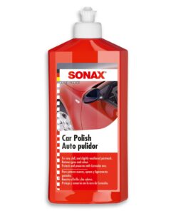 SONAX Carpolish - Lack Politur für neue, matte und leicht verwitterte Bunt- und Metallic-Lacke | 500 ml | Auto Lack Pfle