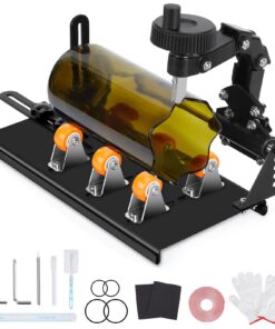 FIXM Set für Glasflaschenschliff - Verstellbare Breite - Kunstwerke mit dem kompletten DIY-Set erschaffen | DIY Glasfla