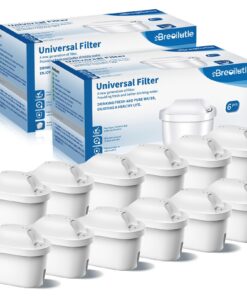 BREOILUTLE Wasserfilterkartusche kompatibel mit Brita® Maxtra+® Plus Maxtra Pro® - Reduziert PFAS/PFOA/PFOS - Für Brita®