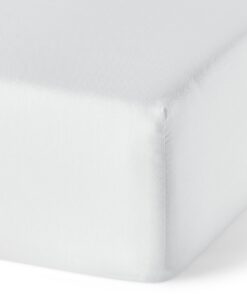 **Amazon Basics Spannbettlaken aus Bio-Baumwolle, Weiß für die gesamte Familie bei der Nachtptime** | **Amazon Basics B