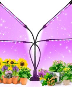 Pflanzenlampe LED Streifen für Zimmerpflanzen mit Vollspektrum Licht und Timer | Pflanzenlampe LED Streifen Grow Light