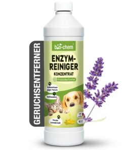 bio-chem Geruchsentferner Konzentrat - Tiefenwirksamer Urinentferner für Hunde & Katzen - Mikrobiologischer Geruchsneutr