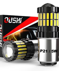 OUSHI 2600LM Weiß 6500K 12V/24V LED Birne für Zimmer und Werkstatt in 2 Stück
