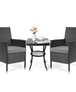 **Hochwertiges Rattan Balkonmöbel Set – Ultra-Stabiler Komfort für Ihren Balkon** | **Polyrattan Lounge Set für Ihren G