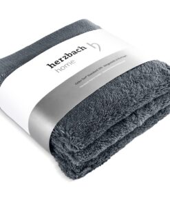Herzbach home Hochwertige Mini-Handtücher – 3er Set 30 x 30 cm – 100% natürliche Baumwolle OEKO-TEX STANDARD 100 – Saugs