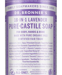 Dr. Bronner's Lavendel Kastilien Flüssigseife 472ml Natrue Zertifiziert