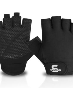 SAWANS Fitness-Handschuhe: Handschuhe für Damen und Herren - atmungsaktiv, rutschfest, Silikon, gepolsterte Handfläche,