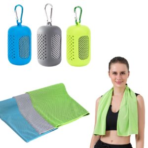 Dogmoon Kühlende Handtücher für Outdoor Sportler bei heißen Temperaturen - Schnelltrocknend, Kühltücher Sporthandtuch Mi