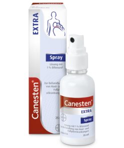 Canesten EXTRA Spray - Hautpilzbehandlung - schnell wirksam - Bifonazol - 25 ml