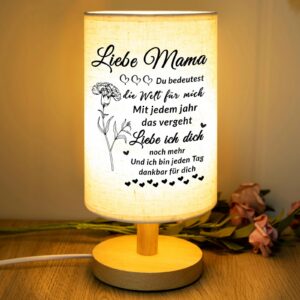 PRSTENLY Mamas Geburtstagsgeschenke, beste Tischlampe, Weihnachtsidee für Mama