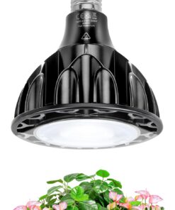 36W LED Pflanzenlampe Vollspektrum 6000K Tageslichtlampe - Idealer Bewässerung und Wachstum für Zimmerpflanzen, Gewächsh