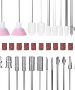 Lusofie 22 Stück Nagelfräser Aufsätze Set Für Profi Maniküre & Pediküre