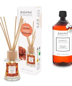 pajoma® Raumduft Sandelholz & Amber - Langanhaltender Diffuser für
