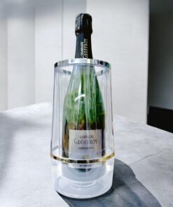 Dimono® Doppelwandiger Thermo Weinkühler – Flaschenkühler für Wein, Sekt & Champagner