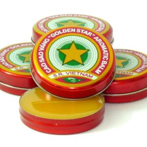 12 Boxes X 3 Grams Cao Sao Vang Vietnam - Aromatische Balsam von Golden Star Balm | Cao Sao Vang Vietnam 12 Boxes X 3 G