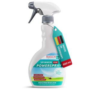 RASCH HOME DEFENDER® Spinnenspray 500ML - Langzeit Spinnenabwehr - Effektives Anti Spinnenspray - Spider Killer Spray
