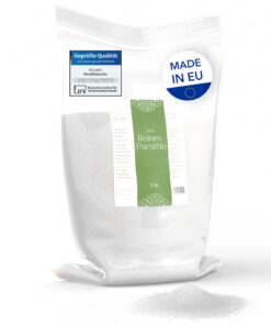 BwLights - Hochwertiges Paraffinwachs 2kg Weiß | Wachsgranulat für deine Kerzenherstellung | 100% Paraffin BwLights -