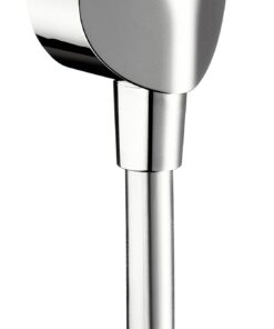 Hansgrohe Fixfit E Schlauchanschluss, Metall Anschlusswinkel, Chromarbeit, ohne Rückflussverhinderer