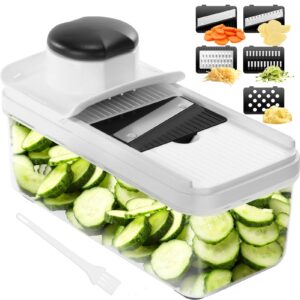 5 in 1 Mandoline Gemüsehobel - Mehrzweck Hobel für verschiedene Gemüseschnitten - Ideal für Küchennovicen und Profis