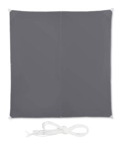 Relaxdays Sonnensegel quadratisch 3 x 3 m – wasserabweisend & UV-Schutz