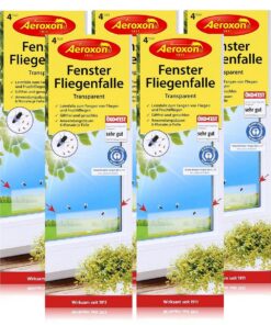 Aeroxon Blauer Engel Fensterfliegenfalle für Hausaltersgerichte und-events
