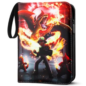 Sammelalbum für Pokemon Karten 900 Pockets | Wasserdicht Kartenhalter Sammelkartenalben 50 Seiten | Sammelkartenalbum P