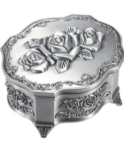 SUMTree Antike Spieldose SumTF210 Metall Schmuckbox für Damen und Herren als Geschenk zum Geburtstag Valentinstag Weihna