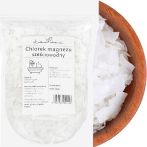 Reines Badesalz Magnesiumchlorid Hexahydrat – Natürliche Magnifizierungsquelle | KUCHNIA ZDROWIENatürliches Badesalz Mag