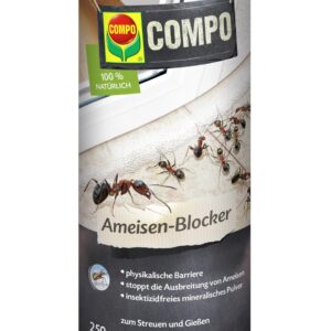 COMPO Ameisen Blocker - stoppt die Ameisenausbreitung - insektizidfreie Streubarriere - 100% natürlich - 250 g