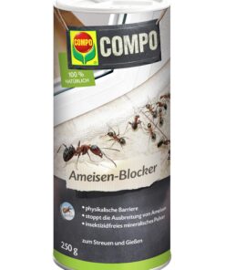 COMPO Ameisen Blocker - stoppt die Ameisenausbreitung - insektizidfreie Streubarriere - 100% natürlich - 250 g