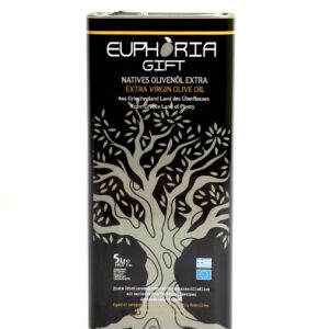 Euphoria Gift: Premium-Qualität Natives Extra Olivenöl 5 Liter für Spezialisten | Kaltgepresst November 2025 Ernte | Ers