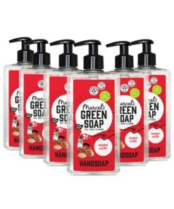 Marcel's Green Soap Handseife: Argan & Oudh, Vegan, 97% Biologisch Abbaubar - für die Umwelt bewusste Verbraucher - in d