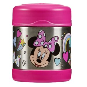 Thermos Kids FUNTAINER Edelstahlthermos für Essen BPA-frei, Disney Minnie Maus, absolut dicht, hält Speisen 5h heiß & 7h