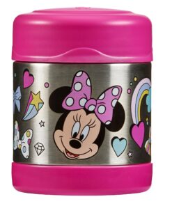 Thermos Kids FUNTAINER Edelstahlthermos für Essen BPA-frei, Disney Minnie Maus, absolut dicht, hält Speisen 5h heiß & 7h
