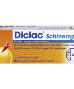 DICLAC Schmerzgel 1% für Schmermerleichterung in der Hausärzt(praxis)gebrauch mit hohem Wirkstoffgehalt und einfachem An