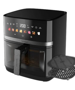 Cecotec Air Fryer Cecofry&Grill Duoheat 8000 - 2200W Heißluftfritteuse mit Grillfunktion - Diätetisch und Digital - 8L,