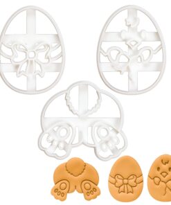 Bakerlogy 3er Set Ostern Ausstechformen für Backen am Ostersonntag