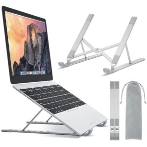 BONTEC Laptop Ständer Kompatibel mit Dell, HP und Huawei | Aluminium Multi-Winkel Einstellbar Laptop Ständer BONTEC | B